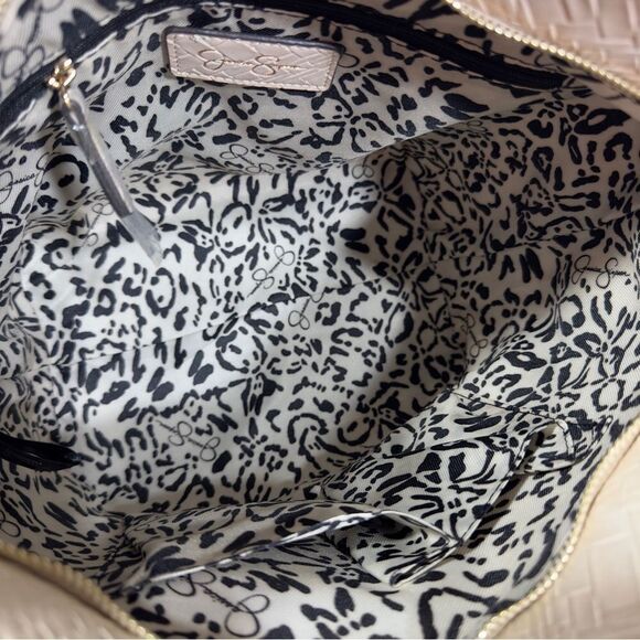 $108 JESSICA SIMPSON NESSA OVERSIZED BUCKET SHOULDER TOTE SATCHEL PURSE NWT - Picture 12 of 15